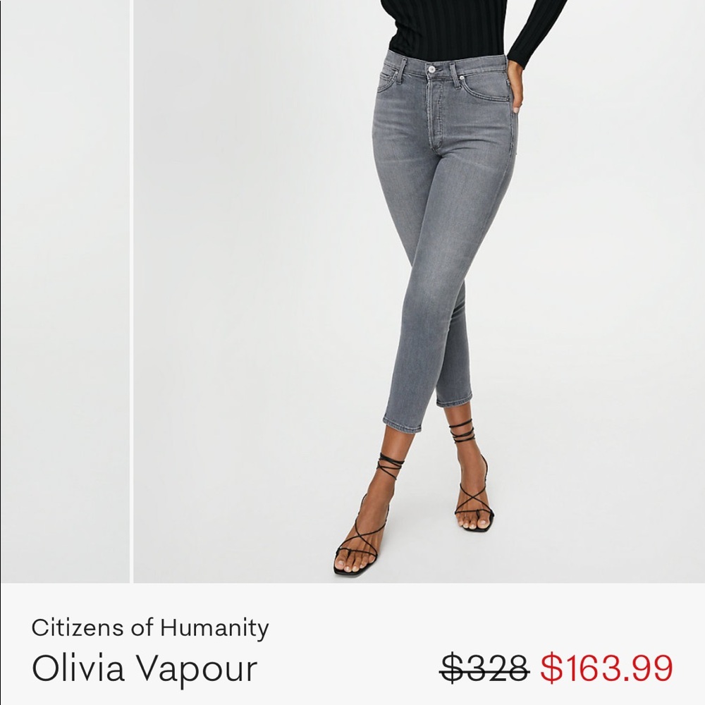 Citizens of Humanity Olivia Slim Ankle Vapour